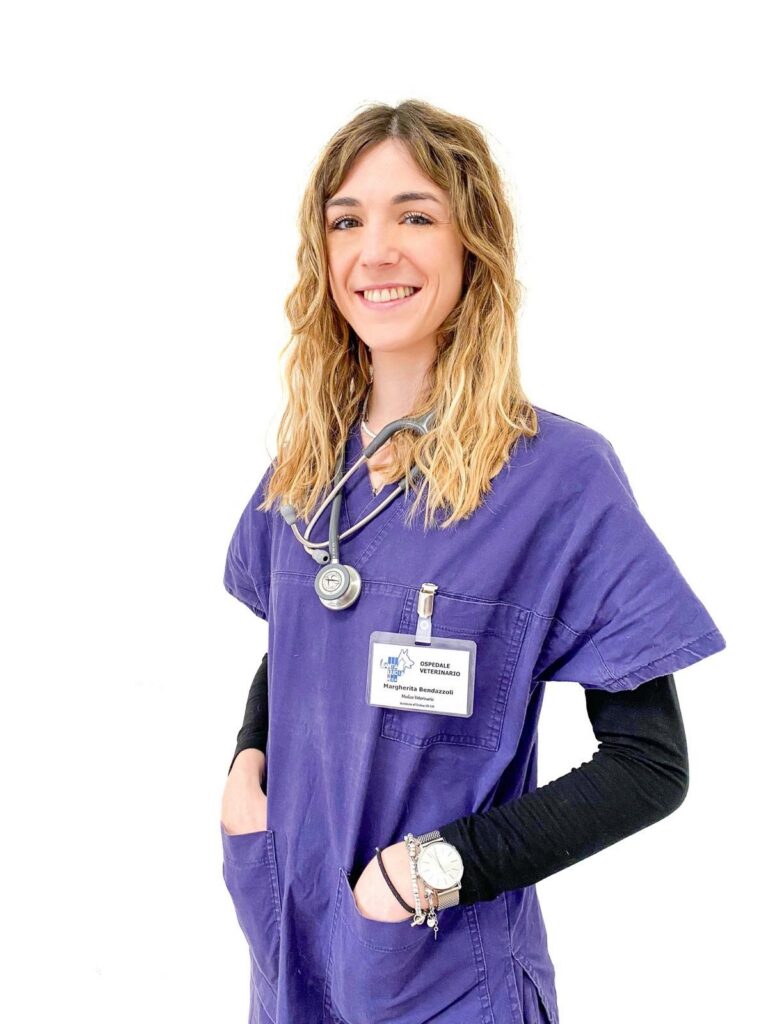 Dott.ssa Margherita Bendazzoli, medico veterinario dell'Ospedale Veterinario Santa Lucia a Verona
