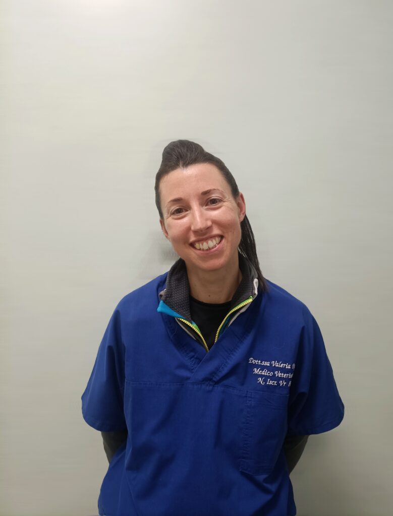 Dott.ssa Valeria Pagani, medico veterinario dell'Ospedale Veterinario Santa Lucia a Verona