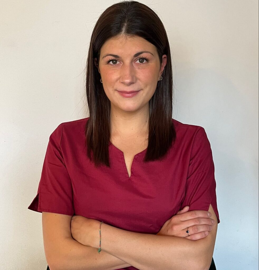 Francesca Lovati, tecnico veterinario dell'Ospedale Veterinario Santa Lucia a Verona