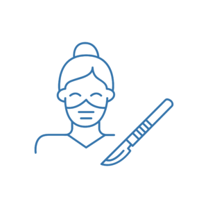 Icona del gatto con cuore, simbolo del reparto di medicina felina dell'ospedale veterinario a Verona.